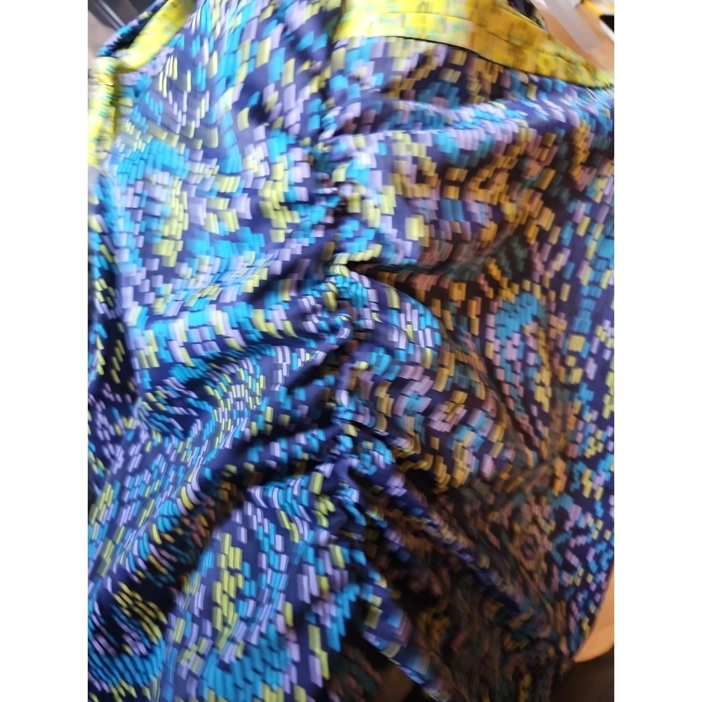 Soma Swim Tankini Porto Tile Navy, Blue, Lavender, Black, Yellow Size 8 - Picture 7 of 8